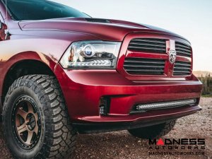 Dodge Ram 1500 LED Light Bar Bumper Mount - Midnight SR-Series - 40"